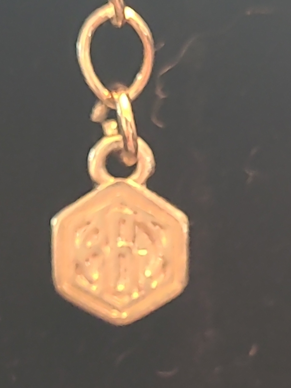 Gold-Tone Pink Bee Trio Necklace - Women Jewelry - Picture 6 of 6